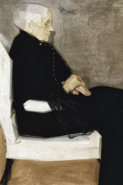 Helene Schjerfbeck, Mi madre, 1909