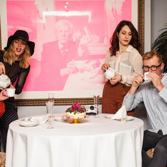 Tea with Andy. Courtesy of Hang-Up Gallery