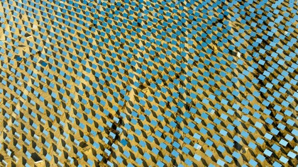 Planta solar Eshelim, en el desierto del Néguev, Israel