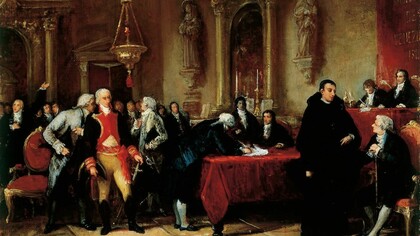 Boceto para 'La firma del Acta de Independencia' (1875), Martín Tovar y Tovar