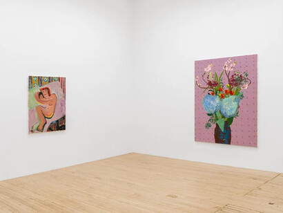 Blair Saxon-Hill, Peace piece, exhibition view. Courtesy of Shrine