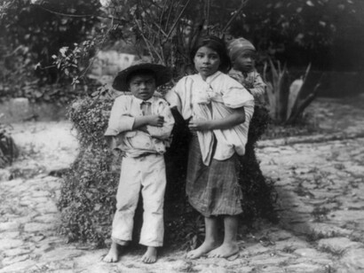 Niños indígenas en Guatemala