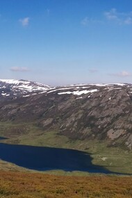 Vista panorámica del entorno de Peña Trevinca