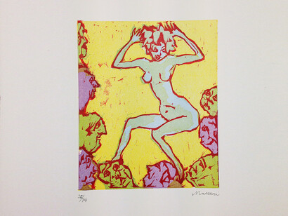 Mino Maccari, 1974, Print, 50.5 x 35 cm