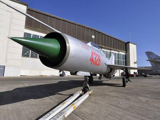 Mikoyan-Gurevich MiG-21. Courtesy of Pearl Harbor Aviation Museum