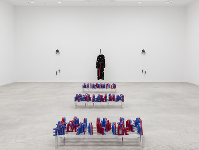 Nayland Blake's Opening. Courtesy of Matthew Marks Gallery