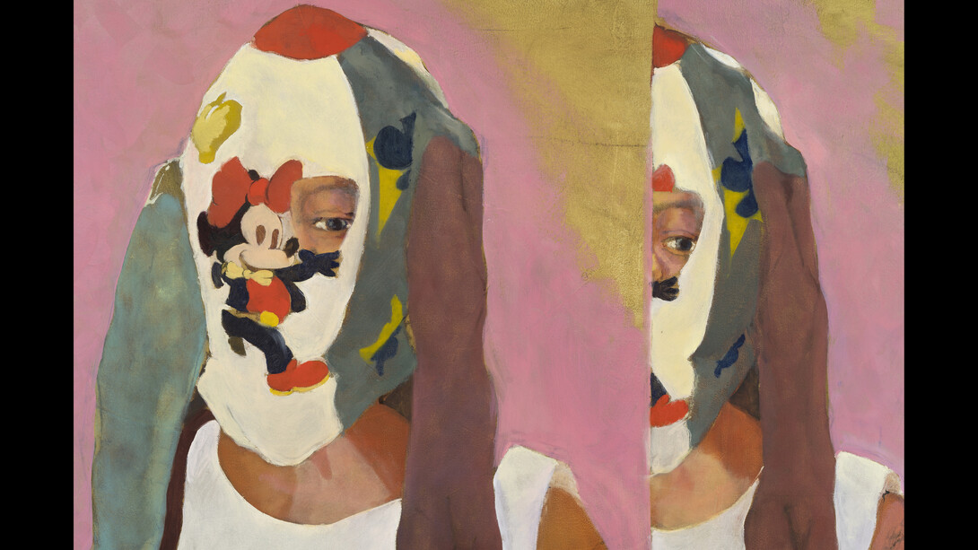 Henry Swanson, Model (detail), oil on canvas, 54x48 inches. Courtesy the artist and Ross + Kramer