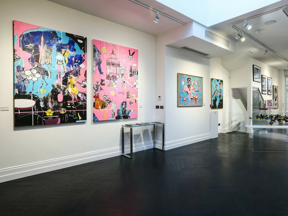 Modern Masters, Exhibition view. Courtesy of Maddox Gallery