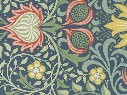 Wallpaper Sample Book 1, page 75: Persian, pattern #396 by Morris & Co