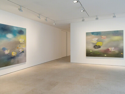 Ross Bleckner. Courtesy of Maruani Mercier