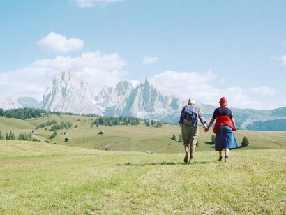 Luigi Ghirri, Alpe di Siusi, 1979. Per gentile concessione dell'artista e del Museo d'arte della Svizzera italiana