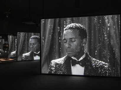 Isaac Julien, Once again... (statues never die), exhibition view. Courtesy of the MCA