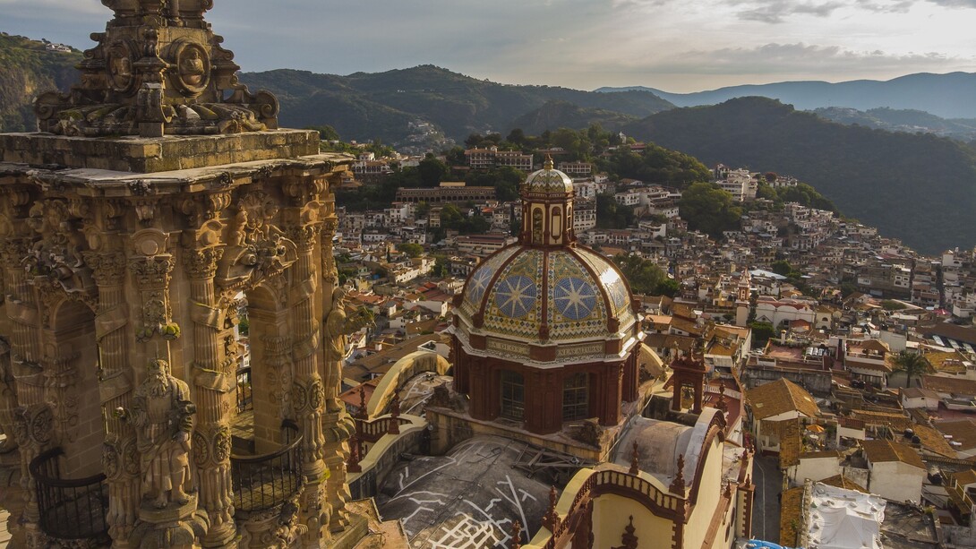The landscape in Mexico