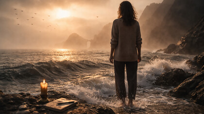 Standing at the threshold between what is familiar and what is yet to unfold, where discomfort, choice, and change quietly meet