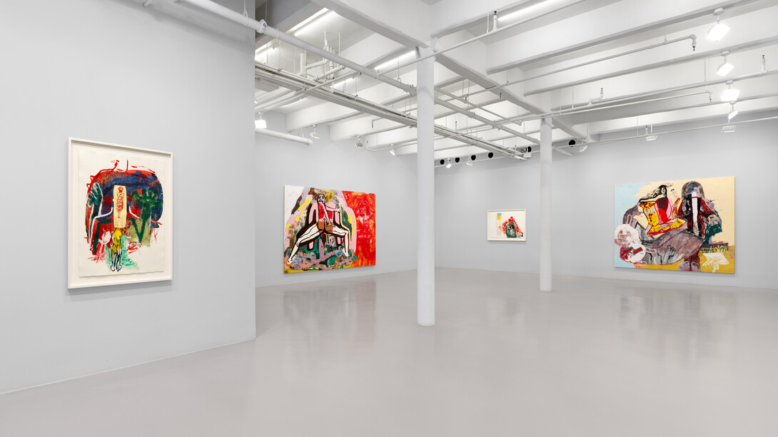 Virginia Chihota, Kutera mutsara / Hearing inner lines, exhibition view. Courtesy of Nicola Vassell Gallery