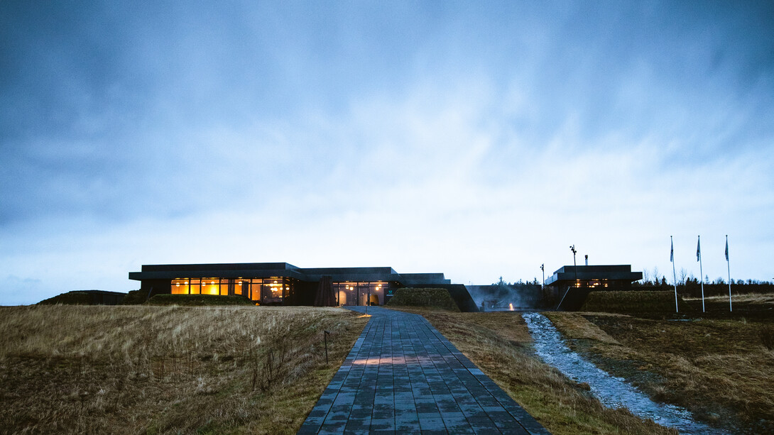 Krauma is a natural geothermal baths & spa at Deildartunguhver