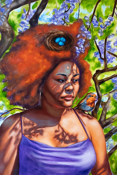 Tabitha Whitley, Robin, 2024. Courtesy of the Untitled Space 