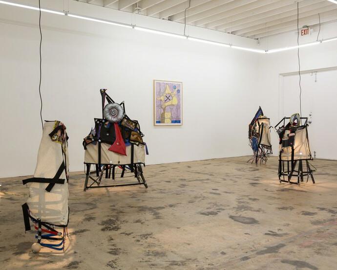 Lampworks, Exhibition view. Courtesy of Nina Johnson