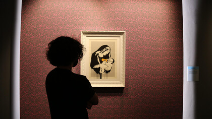 Banksy. A visual protest, al Chiostro del Bramante