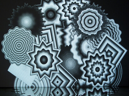 Jen Stark. Courtesy of Wilding Cran Gallery