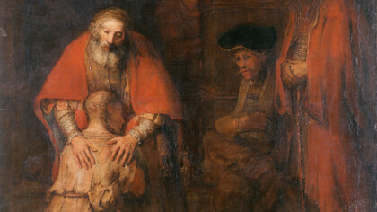 El retorno del hijo pródigo (1662), Rembrandt