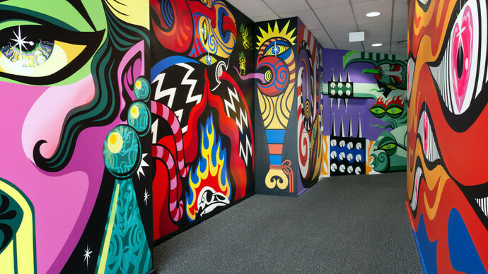 Bloodline, the return, exhibition view. Courtesy of Dunedin Public Art Gallery