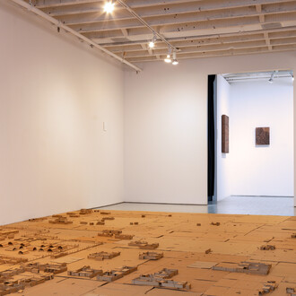 Various artists, Rich land, poor land, a study of waste in the Natural Resources of America, exhibition view. Courtesy of Carriage Trade