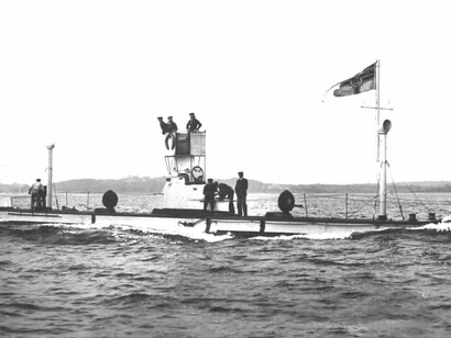 U 1, das erste deutsche Militär-U-Boot (1906)
