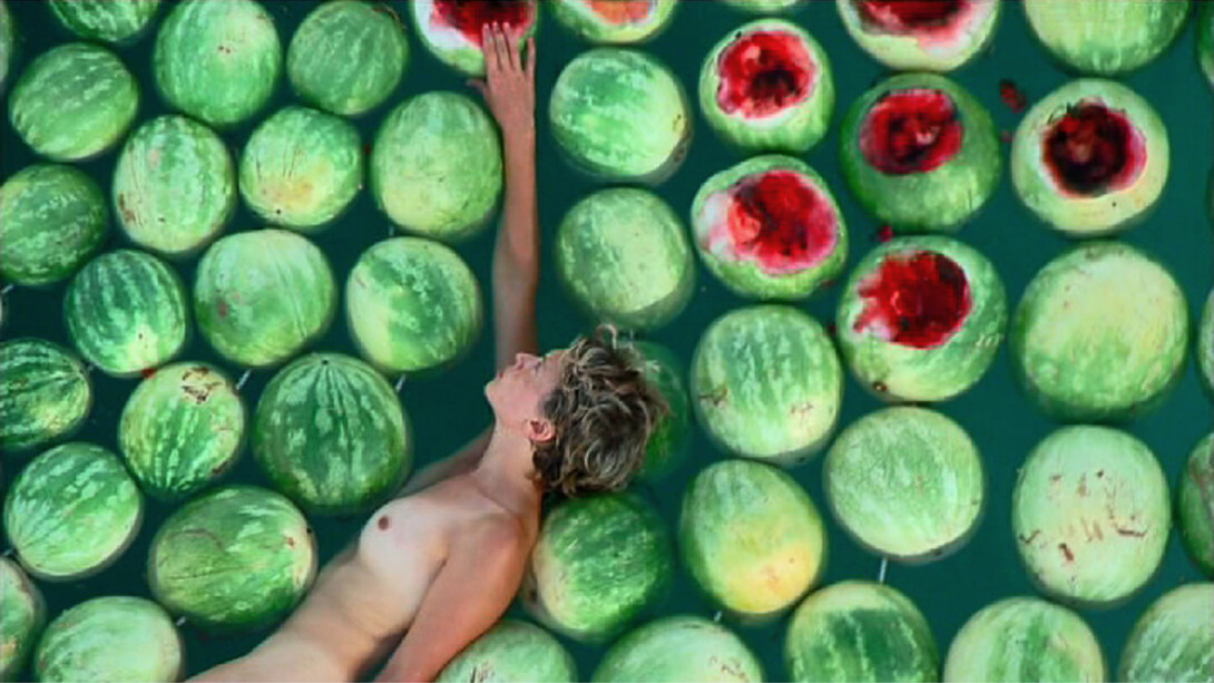 Sigalit Landau (b. 1969, Jerusalem, Israel), DeadSee, 2005, Video, 11:39 min. loop, silent, Courtesy of the artist.