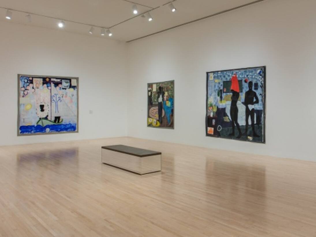 Kerry James Marshall, Exhibition view. Courtesy of MOCA