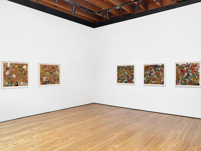 Yuichiro Ukai, exhibition view. Courtesy of Parker Gallery