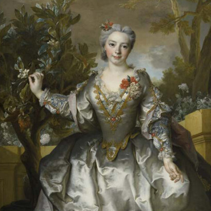 Nicolas de Largillière, Louise-Marguerite Bertin de Vaugien, Comtesse de Montchal, 1735. Huile sur toile.© The Horvitz Collection – Photo : M. Gould
