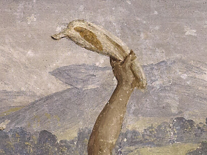 Leonardo da Vinci, 1459. Sala della Creazione, Palazzo Besta, Meglio (SO), particolare