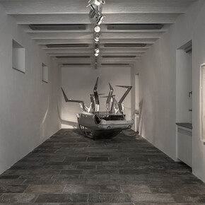 Donato Piccolo, Imprévisible, Project Room #7, Milano, Fondazione Arnaldo Pomodoro, immagini di allestimento, foto di Carlos Tettamanzi, courtesy Fondazione Arnaldo Pomodoro 