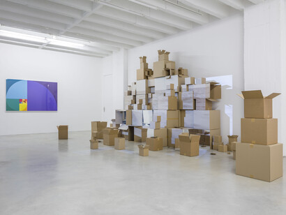 Hreinn Friðfinnsson, Hulduklettur, Installation view Galerie Nordenhake Berlin 2017; Courtesy the artist and Galerie Nordenhake Berlin / Stockholm; Photo: Gerhard Kassner
