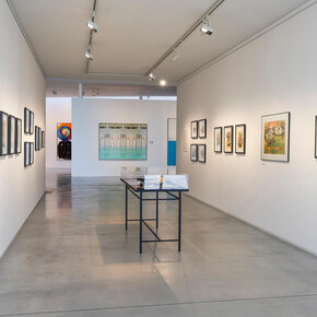 Jaroslava Bičovská, California diary, exhibition view. Courtesy of Danubiana