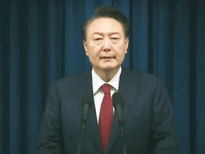 In his speech, President Yoon emphasizes the importance of upholding democratic processes, South Korea