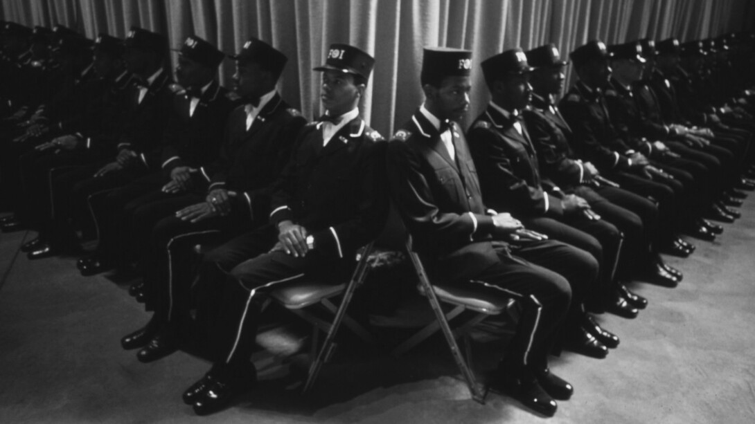 Fruta del islam (FOI, por sus siglas en inglés) ala de seguridad y disciplinaria de «Nation of Islam»; también se ha descrito como su ala paramilitar.