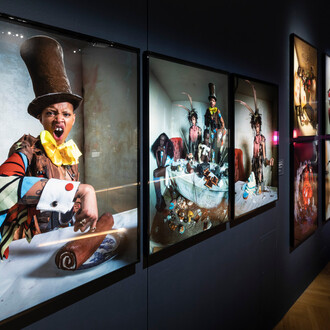 Alice Curiouser and Curiouser, May 2021, Installation Image (c) Victoria and Albert Museum, London 