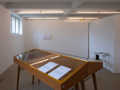 Inexplicable absence. Tracing Igor Zabel’s curatorial practice, exhibition view. Courtesy of MG+MSUM