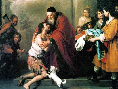  "Die Rückkehr des verlorenen Sohnes" von Bartolomé Murillo
