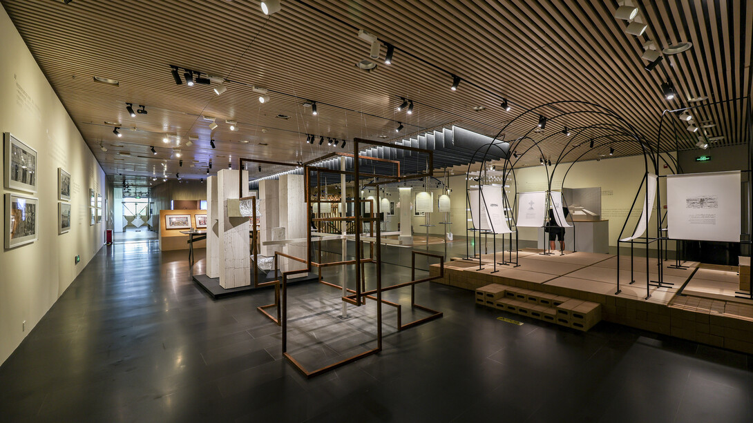 Chinese voices on Palladio: from classical architecture to contemporary experiment, exhibition view. Courtesy of Tsinghua University Art Museum