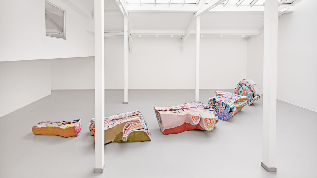 Tamara Kostianovsky, À fleur de peau, exhibition view. Courtesy of RX&SLAG Gallery