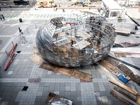 Orbit Pavilion. Courtesy of The Huntington 