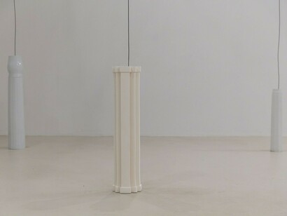 Resonating Pillars, Exhibition view. Courtesy of Den Frie