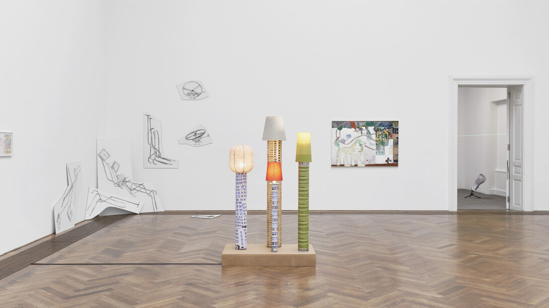 Various artists, A private smile, exhibition view. Courtesy of Kunsthalle Basel