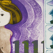 Leticia Tarragó, Muñeca 2, del portafolio Diez grabados mexicanos [Doll 2, from the portfolio Ten mexican prints] (detail), circa 1970. Courtesy of Blanton Museum