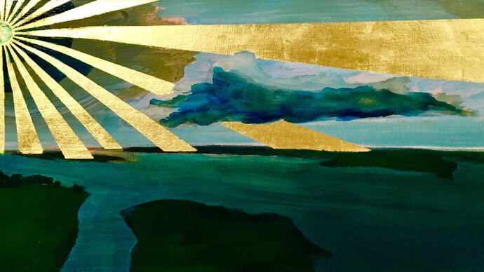 Kate Hooray Osmond, Ecclipse , 2017. Courtesy of Miller Gallery Charleston