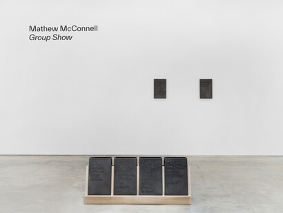 Mathew McConnell, Group show (a solo show), exhibition view. Courtesy of Mindy Solomon