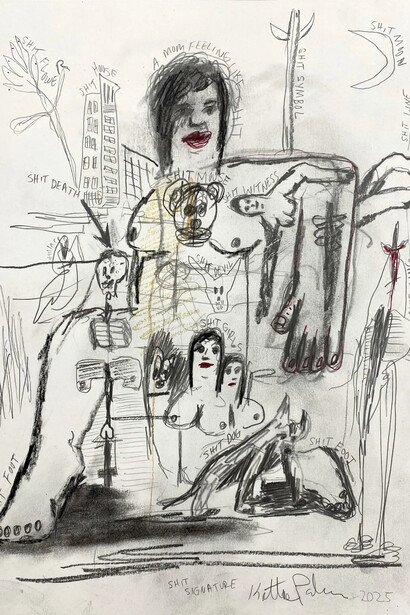 Kottie Paloma, A savage kind of grace. Per gentile concessione di Andrea Festa Fine Art